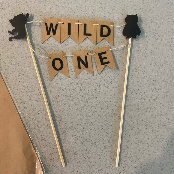 Where The Wild Things Are Wild One Cake Topper - Picture 2 of 3